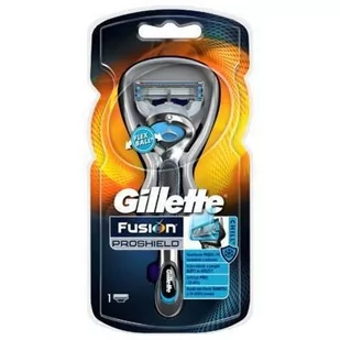Gillette Maszynka do golenia z ruchomą głowicą - Fusion ProShield Chill Maszynka do golenia z ruchomą głowicą - Fusion ProShield Chill - Maszynki do golenia i wkłady - miniaturka - grafika 1