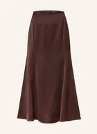 Spódnice - Herskind Spódnica Satynowa Vamp braun - miniaturka - grafika 1