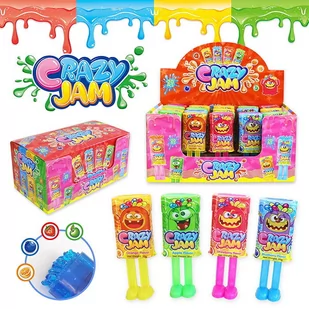 SŁODYCZE W PŁYNIE ŻEL CRAZY JAM (20G) 20SZT - Żelki - miniaturka - grafika 1