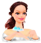 Zabawy w naśladowanie dorosłych - Fashion Głowa Do Stylizacji Blond - miniaturka - grafika 1