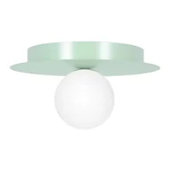 Lampy sufitowe - Lampa sufitowa w kolorze miętowym, plafon K-5453 z serii ROBIN - miniaturka - grafika 1