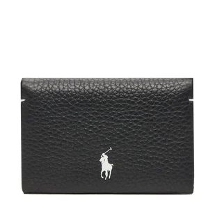 Mały Portfel Męski Polo Ralph Lauren 427949873014 Czarny - Portfele - miniaturka - grafika 1