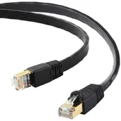 Pozostałe akcesoria sieciowe - Edimax Patchcord EA8-050SFA CAT8 U-FTP 5M Black - miniaturka - grafika 1