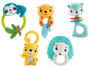 Fisher-Price Losowa zabawka Grzechotka / Gryzak dla malucha 3m+ - Zabawki sensoryczne Fisher-Price Losowa zabawka Grzechotka / Gryzak dla malucha 3m+ - Zabawki sensoryczne - miniaturka - grafika 1