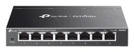Pozostałe akcesoria sieciowe - TP-Link Omada ES208G łącza sieciowe Zarządzany L2 Gigabit Ethernet (10/100/1000) Czarny ES208G - miniaturka - grafika 1