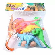 Figurki dla dzieci - DINOZAURY DUŻE FIGURKI ZESTAW FIGUREK - miniaturka - grafika 1