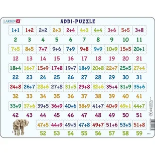 Larsen larsen Addi-puzzle addition zadań 58 częściowy - Puzzle - miniaturka - grafika 1