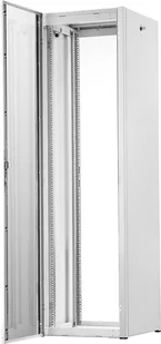 Szafa Digitus Szafa sieciowa stojąca Hyper Pro 19" 42U rack 600x600, drzwi przód szyba, szary, 1000kg DN-51003 - Szafy rack - miniaturka - grafika 1