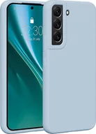 Etui i futerały do telefonów - Etteri Nakładka Etteri Silicone Case do Samsung Galaxy S22 jasnoniebieska - miniaturka - grafika 1