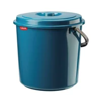 Inne artykuły do sprzątania - Wiadro z pokrywą 12L niebieski - miniaturka - grafika 1