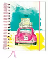 Kalendarze - Kalendarz 2024 TaDaPlanner tygodniowy A5+ planer książkowy dowolny miesiąc - miniaturka - grafika 1