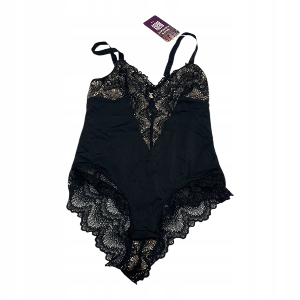 Body damskie Heyshape z koronką S