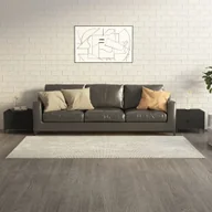 Ławy i stoliki kawowe - vidaXL Stolik kawowy z metalowymi nogami 2 szt. czarny 50x50x40 cm - Stolik kawowy - Stoliki kawowe - Stolik boczny - Stolik akcentujący - miniaturka - grafika 1