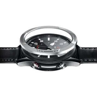 Spigen Nakładka Chrono Shield do Galaxy Watch 3 45mm Silver - Akcesoria do smartwatchy - miniaturka - grafika 1