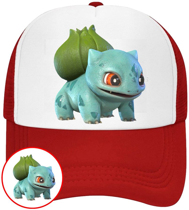 CZAPKA Z DASZKIEM POKEMON PIKACHU DLA DZIECI SIATKA