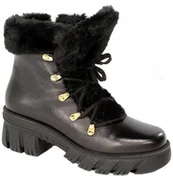 Botki damskie - Trzewiki Simen 5530A Czarne - SIMEN - miniaturka - grafika 1