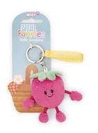Plecaki - NICI 61807 breloczek truskawka z napisem „Hello Sunshine”, wierny towarzysz do plecaka lub torby, zawieszka do kluczy dla małych i dużych, 7 cm, żółty - miniaturka - grafika 1