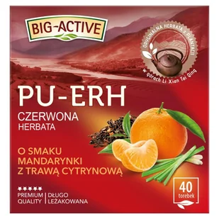 Big-Active Pu-erh Mandarynka Trawa Cytrynowa Ex40 - Herbata - miniaturka - grafika 1