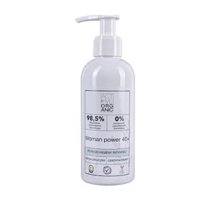 Organic ACTIVE Płyn do higieny intymnej ACTIVE WOMAN 40+ 200ml - Płyny do higieny intymnej - miniaturka - grafika 1