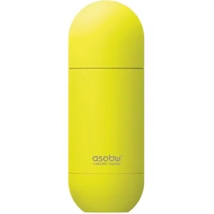 Asobu Butelka termiczna Asobu Orb Yellow, 420 ml Orb Yellow 420 ml - Butelki termiczne - miniaturka - grafika 1