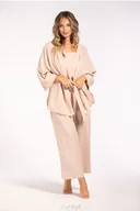 Piżamy damskie - Komplet "HENRIETTA" (kolor BEŻ, rozmiar XL) - miniaturka - grafika 1