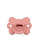 Smoczki uspokajające - Suavinex SX Pro smoczek fizjologiczny silikonowy Colour Essense 6-18m+ Motylek różowy - miniaturka - grafika 1