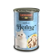 Mokra karma dla kotów - Leonardo śledź z ekstra filetem z indyka mokra karma dla kotów 400g - miniaturka - grafika 1