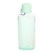 Shakery i bidony sportowe - Butelka/ bidon do wody z karabińczykiem miętowa - miniaturka - grafika 1