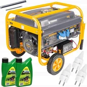 Agregaty prądotwórcze - Powermat PM-AGR-3000M2KE 3000W 230V Rozruch  - miniaturka - grafika 1