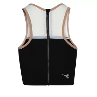 Top damski DIADORA L. SNUG CROP TOP BE ONE - Koszulki i topy damskie - miniaturka - grafika 2