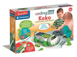 Clementoni CLEMENTONI KOKO PROGRAMOWALNY ROBOT KROKODYL 50108 - Roboty dla dzieci - miniaturka - grafika 1