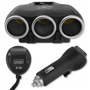 LTC Rozdzielacz gn.zapalniczki z USB LTC Car Fire AS11 60746 - Akcesoria motoryzacyjne - miniaturka - grafika 1