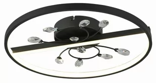 Dacota - plafon LED czarny mat. - Lampy sufitowe - miniaturka - grafika 1