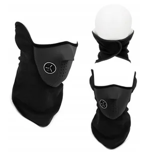 Maska termoaktywna sportowa czarna - Gogle narciarskie - miniaturka - grafika 1