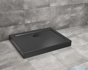 Radaway Doros D Compact Stone brodzik 110x90 czarny SDRD1190-05-54S - Brodziki prysznicowe - miniaturka - grafika 1