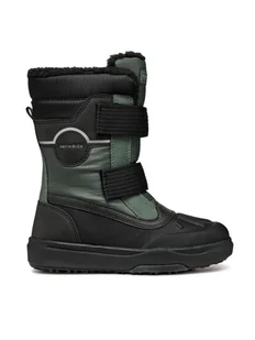 Geox Śniegowce J Bunshee Pg Boy B A J46D8A 0MEFU C0450 M Zielony - Buty dla chłopców - miniaturka - grafika 1