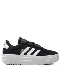 adidas Sneakersy VL Court Bold Lifestyle Kids IH4777 Czarny - Buty dla dziewczynek - miniaturka - grafika 1