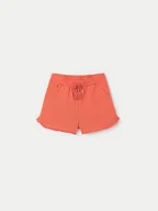 Spodenki damskie - Mayoral Szorty sportowe 272 Pomarańczowy Regular Fit - miniaturka - grafika 1