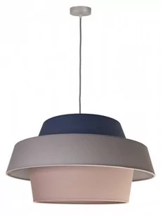 DUOLLA Lampa wisząca Andromeda, różowa/szara/granatowa - Lampy sufitowe - miniaturka - grafika 1