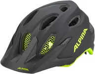 Kaski rowerowe - Alpina Carapax Flash Kask rowerowy Młodzież, czarny/żółty 51-56cm 2022 Kaski rowerowe 9697133 - miniaturka - grafika 1