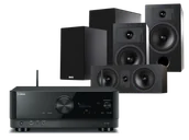 Kino domowe - Yamaha RX-V6A (czarny) + Tesi 3 + 2 + 7 (czarny) - miniaturka - grafika 1