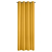 Zasłony - Zasłona Eurofirany Rita 140 x 250 Przelot Musztarda - miniaturka - grafika 1