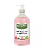 Mydła - Maitre Savon Mydło marsylskie w płynie róża 500 ml - miniaturka - grafika 1