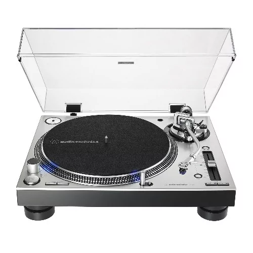 Audio-Technica AT-LP140XP SV - srebrny gramofon