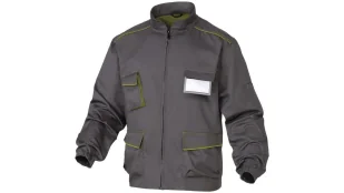 Delta Plus Bluza PANOSTYLE z poliestru 65%) bawełny 35%) 235 g/m2 kolor szaro-zielony rozmiar XS CORP M6VESGRTPT M6VESGRTPT - Odzież robocza - miniaturka - grafika 1