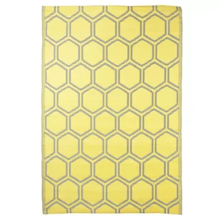 Esschert Design Esschert Design Dywanik zewnętrzny, 182x122 cm, wzór plastra miodu - Dywany zewnętrzne - miniaturka - grafika 1