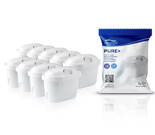 Zestaw Aqualogis Pure+ 9szt - Dzbanki filtrujące - miniaturka - grafika 1
