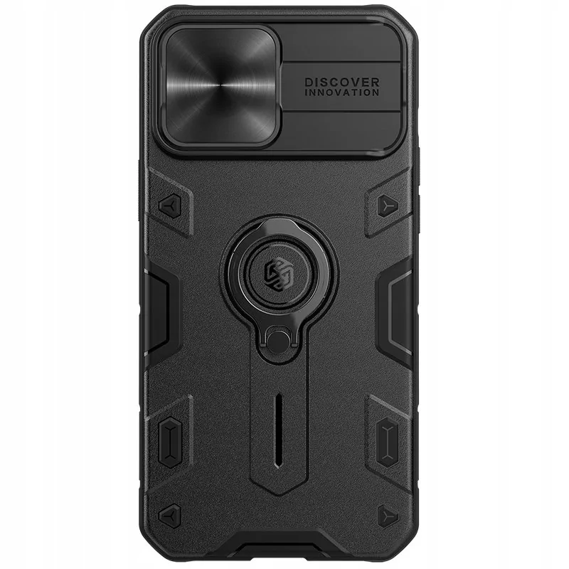 Nillkin Obudowa dla telefonów komórkowych CamShield Armor na Apple iPhone 13 Pro Max Czarny