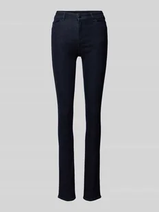Jeansy o kroju skinny fit z 5 kieszeniami - Spodnie damskie - miniaturka - grafika 1