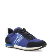 Buty dla chłopców - BOSS Kidswear Sneakersy | z dodatkiem skóry - miniaturka - grafika 1